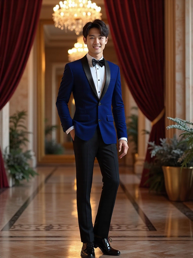 Men's Suede Suit Set