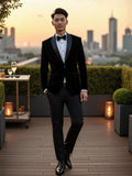 Men's Suede Suit Set