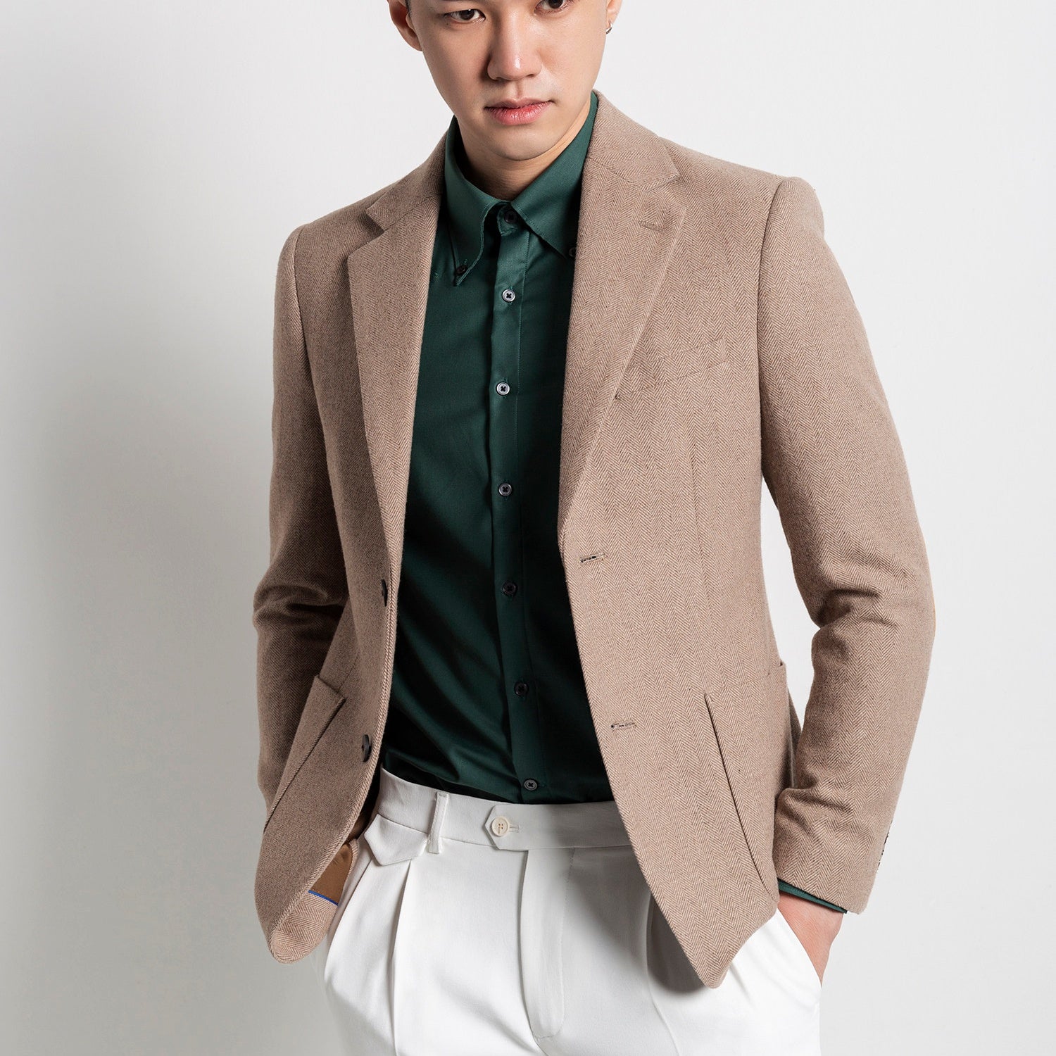 European Style Casual Single Suit.