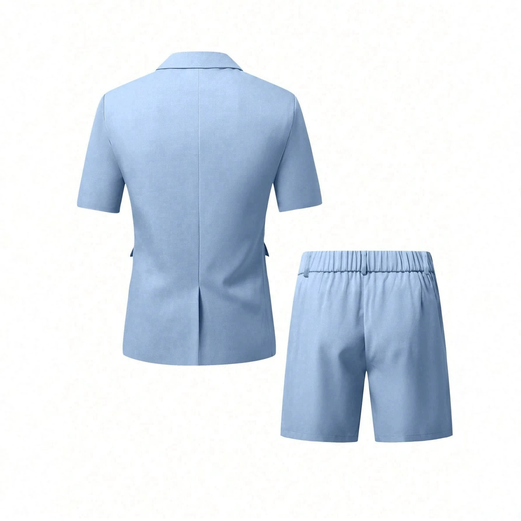 Men's Short-Sleeve Two-Piece Suit