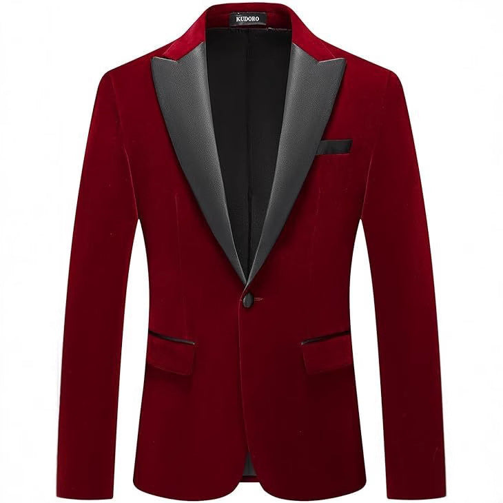 Men's Velvet Suit Jacket